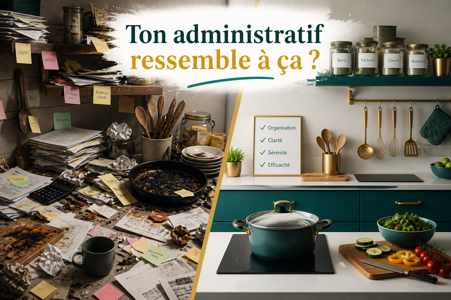 30% de temps gagné : élimine définitivement ton chaos administratif et retrouve une organisation sereine