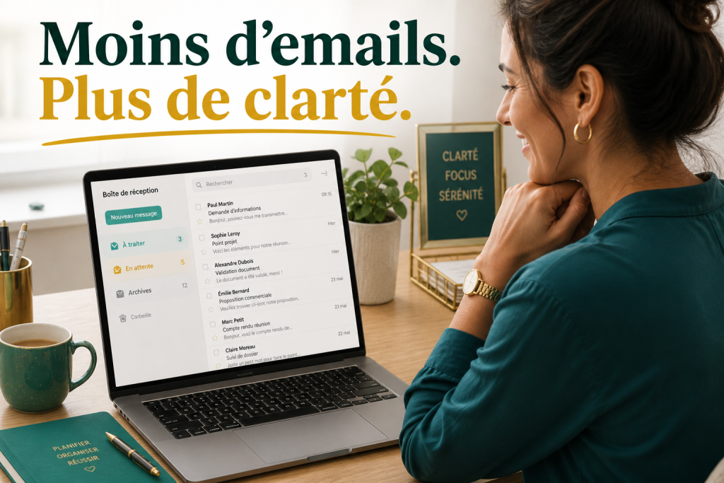 boite mail organisée inbox zero gestion emails productivité