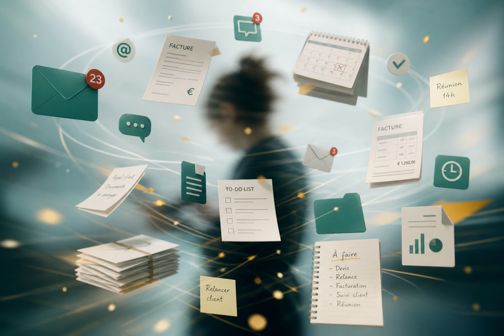 taches administratives multitache surcharge organisation travail
