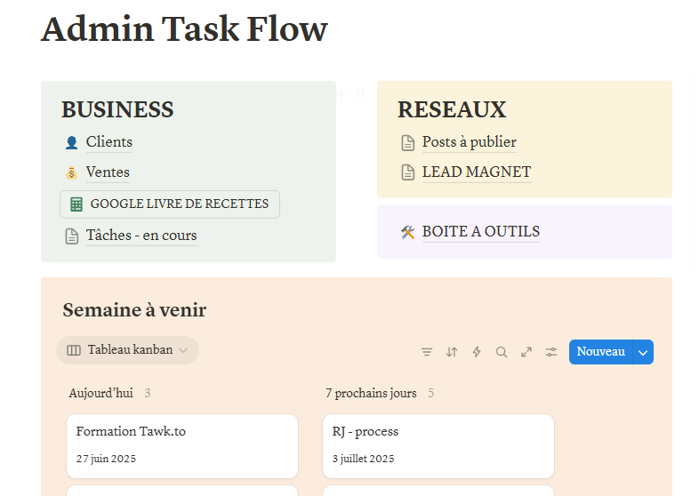 Notion est un véritable outil de centralisation 