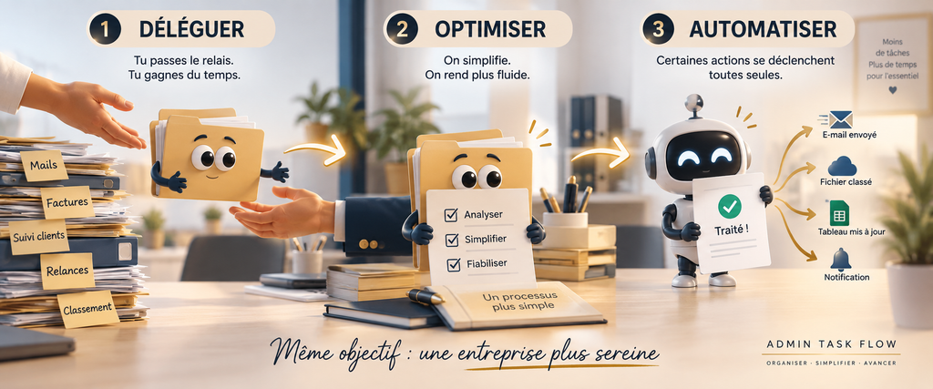 Assistante administrative et automatisation des tâches