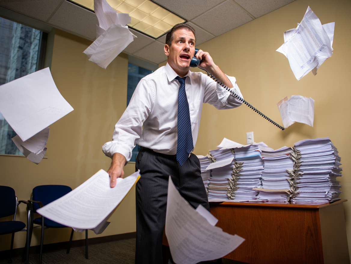 Dirigeant pompier débordé par les urgences