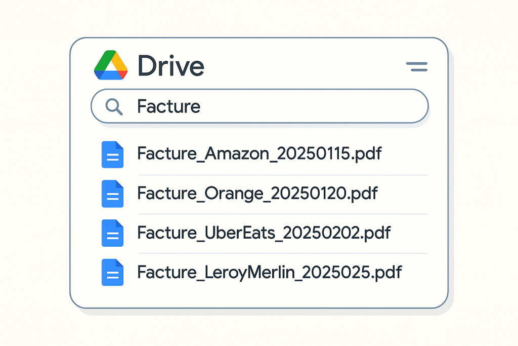 classer ses documents pour les retrouver facilement