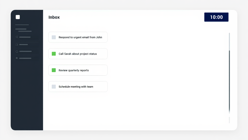 traiter ses tâches en 10min par jour