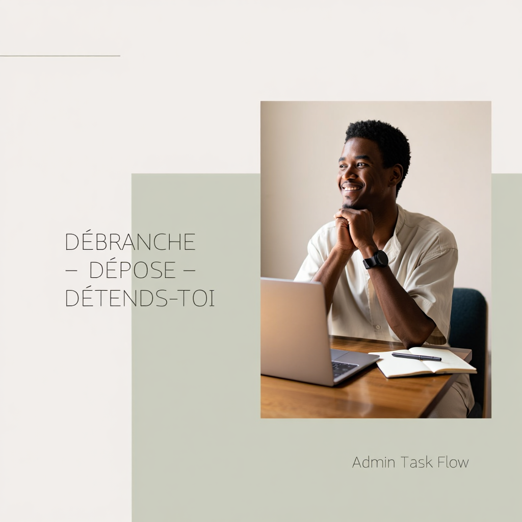 Comment alléger ta charge mentale de 30 % en moins de 10 minutes grâce au trio “Débranche – Dépose – Détends-toi”