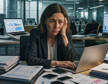 on se sent submergé après une rupture de fil mental