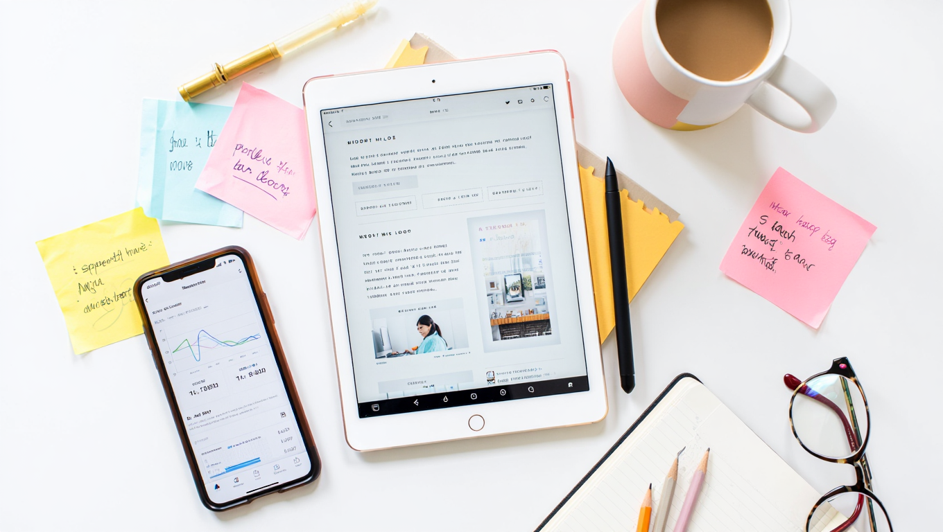 blog admin task flow