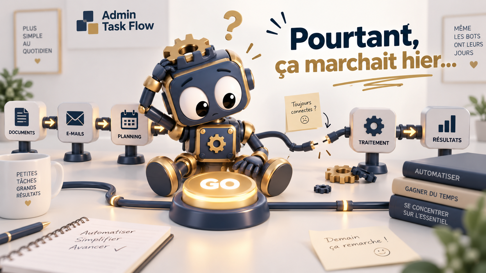 Automatisation qui ne fonctionne plus : « Pourtant, ça marchait hier »